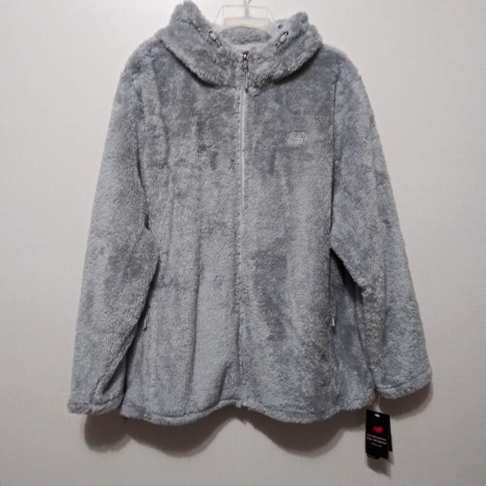 New Balance Full Zip Sherpa Fleece Jacket